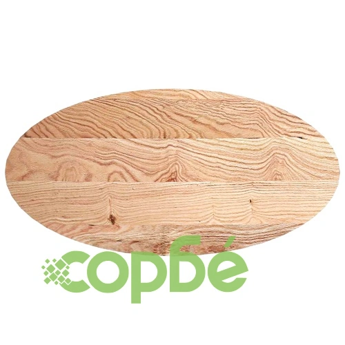 Овален плот за маса от масивно дъбово дърво, 120x60x4 см ➤ топ цена ➤ sorbe.bg