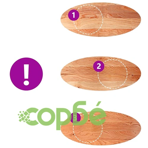 Овален плот за маса от масивен дъб, светлокафяв, 140x60x2 см ➤ топ цена ➤ sorbe.bg