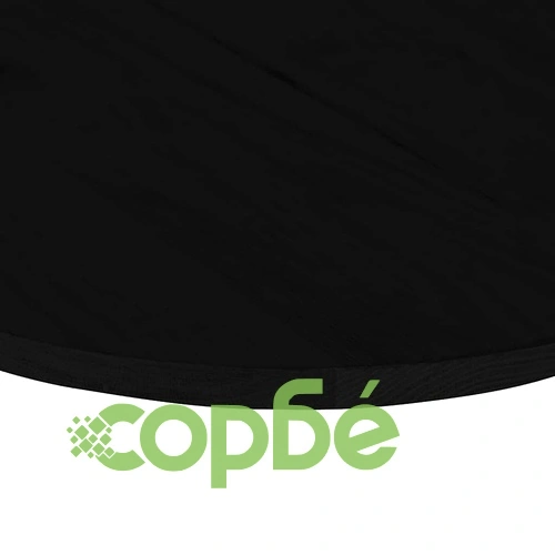 Овален плот за маса от масивен дъб, тъмнокафяв, 120x60x2 см ➤ топ цена ➤ sorbe.bg