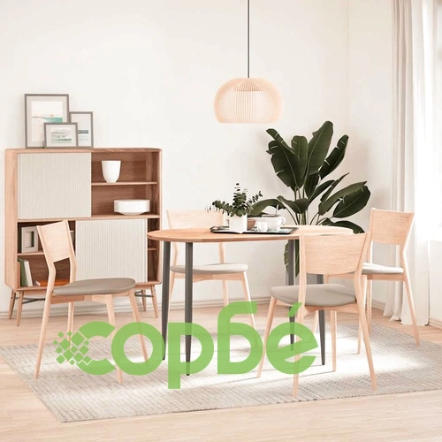 Овален плот за маса от масивно дъбово дърво, 120x60x2 см ➤ топ цена ➤ sorbe.bg