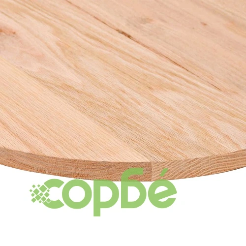 Овален плот за маса от масивно дъбово дърво, 120x60x2 см ➤ топ цена ➤ sorbe.bg