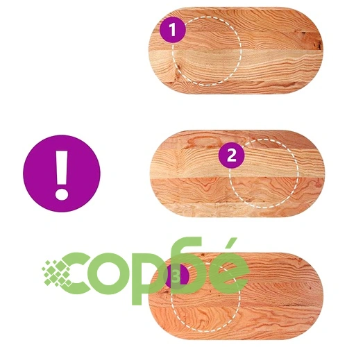 Овален плот за маса от масивен дъб, светлокафяв, 120x60x2 см ➤ топ цена ➤ sorbe.bg