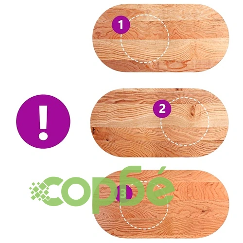 Овален плот за маса от масивен дъб, светлокафяв, 100x50x4 см ➤ топ цена ➤ sorbe.bg