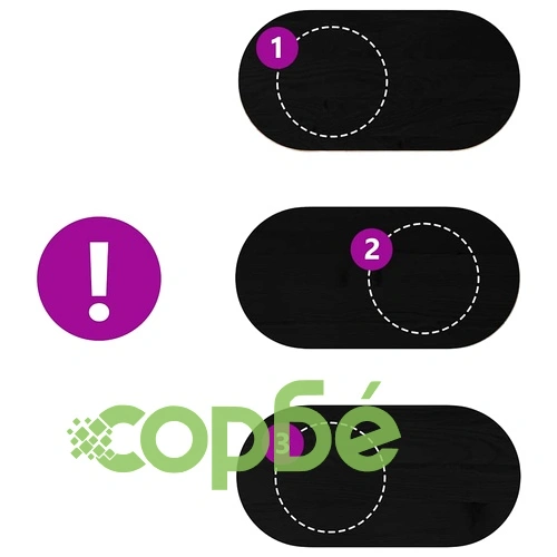 Овален плот за маса от масивен дъб, тъмнокафяв, 120x60x2 см ➤ топ цена ➤ sorbe.bg