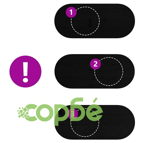 Овален плот за маса от масивен дъб, тъмнокафяв, 140x60x4 см ➤ топ цена ➤ sorbe.bg