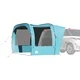 Водоустойчива Автомобилна Палатка Blue 340 x 213 x 230 см от Полиестер с PU Покритие