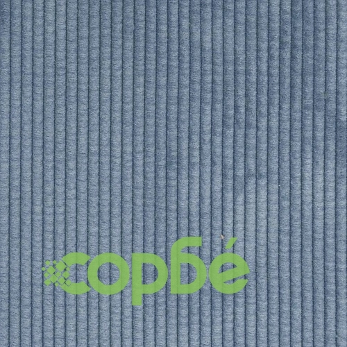 Шезлонг с възглавница от синя велурена тъкан - Модерен и удобен ➤ топ цена ➤ sorbe.bg