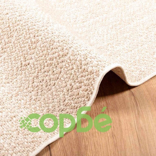 Килим ZIZUR, 100x200 см, визия на юта, за закрито и открито, бежов ➤ топ цена ➤ sorbe.bg