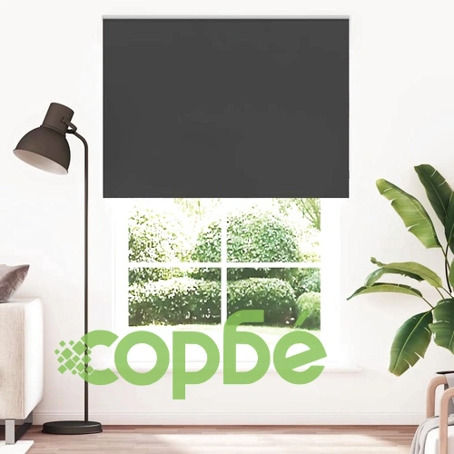 Ролетна щора Blackout Black 155x210 cm, 100% полиестер, ширина на плата 151,6 cm ➤ топ цена ➤ sorbe.bg