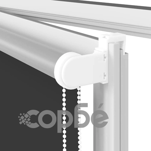 Ролетна щора Blackout, черна, 165x210 см, полиестер, ширина на плата 161,6 см ➤ топ цена ➤ sorbe.bg