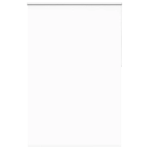 Ролкова щора Blackout бяла 165x210 см от полиестер - ширина на плата 161,6 см