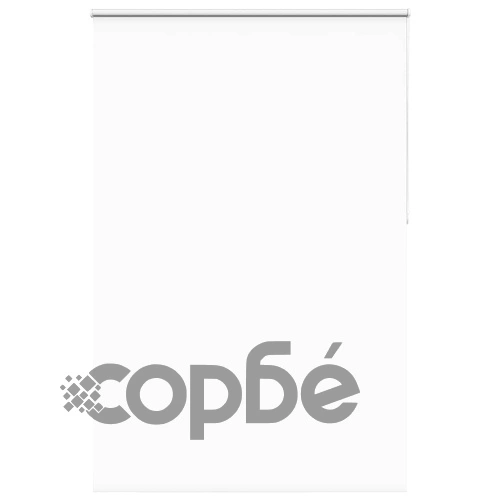 Ролкова щора Blackout бяла 165x210 см от полиестер - ширина на плата 161,6 см ➤ топ цена ➤ sorbe.bg