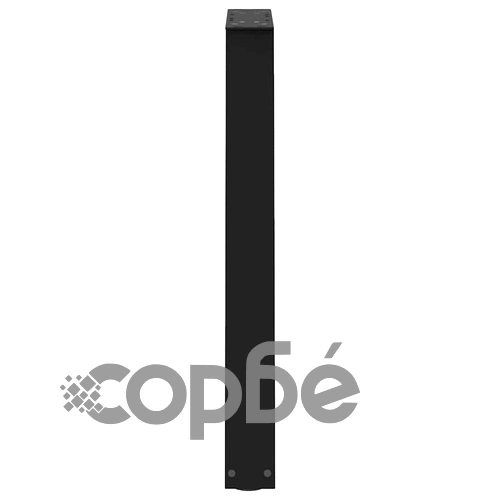 V-образни крака за холна маса 2 бр, черни, 50x(72-73)см, стоманени ➤ топ цена ➤ sorbe.bg