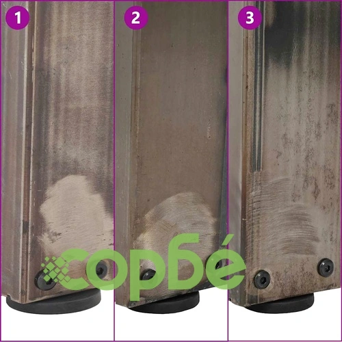 Крака за трапезна маса V-образна форма 2 бр. стомана 90x(72-73,3) см ➤ топ цена ➤ sorbe.bg