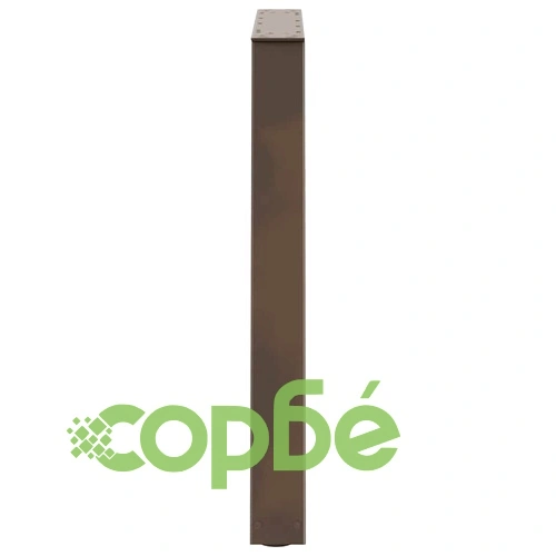 V-образни крака за трапезна маса от стомана, 3 броя, 80x(72-73,3) см ➤ топ цена ➤ sorbe.bg