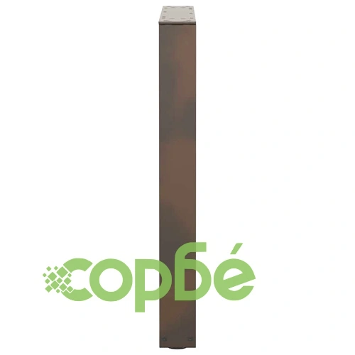 Крака за трапезна маса V-образна форма 2 бр. стомана 70x(72-73,3) см ➤ топ цена ➤ sorbe.bg