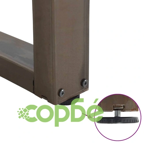 Крака за трапезна маса V-образна форма 2 бр. стомана 70x(72-73,3) см ➤ топ цена ➤ sorbe.bg