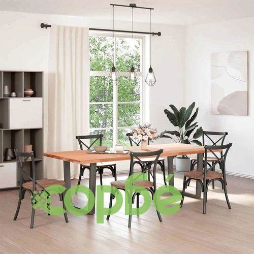 Крака за трапезна маса V-образна форма, 2 бр., Антрацит, 80x(72-73,3) см, Стомана ➤ топ цена ➤ sorbe.bg