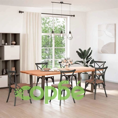 V-образни крака за трапезна маса, 2 бр., стомана, 80x(72-73,3) см ➤ топ цена ➤ sorbe.bg