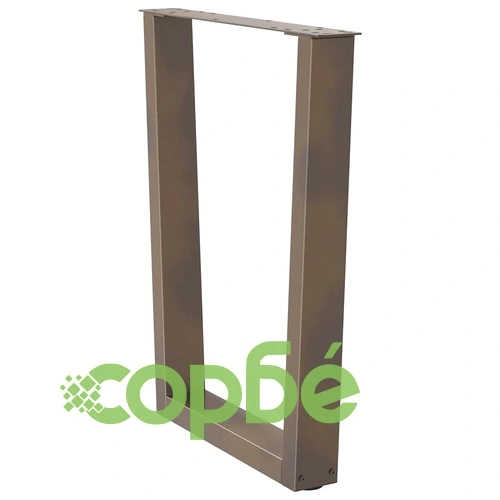 V-образни крака за трапезна маса от стомана - комплект 3 бр, 70x(72-73,3) см ➤ топ цена ➤ sorbe.bg