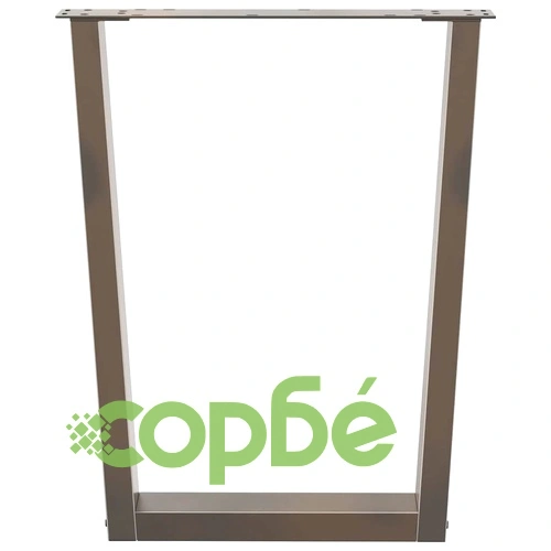 V-образни крака за трапезна маса от стомана - комплект 3 бр, 70x(72-73,3) см ➤ топ цена ➤ sorbe.bg