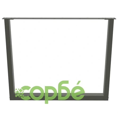 Крака за трапезна маса V-образна форма 3 бр. Антрацит 100x(72-73,3) см Стомана ➤ топ цена ➤ sorbe.bg