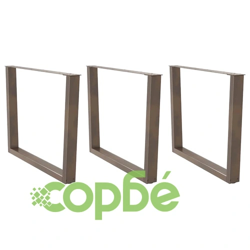 Крака за трапезна маса V-образна форма 3 бр. от Стомана 100x(72-73,3) см ➤ топ цена ➤ sorbe.bg