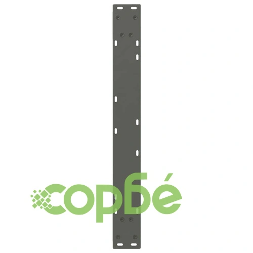 Комплект метални крака за маса 2 бр. - антрацит, 80x(72-73,3) см, стоманени с регулируеми нивелири ➤ топ цена ➤ sorbe.bg