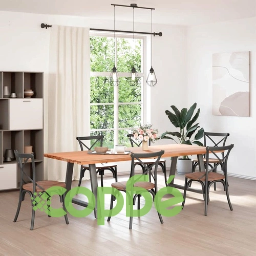 А-образни крака за холна маса, 2 броя, антрацит, 100x(72-73)см, стомана ➤ топ цена ➤ sorbe.bg