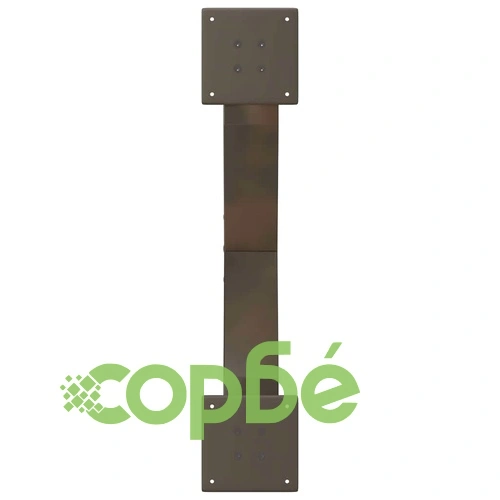 Х-образни метални крака за холна маса, 2 бр., естествена стомана, 70x30-31 см ➤ топ цена ➤ sorbe.bg