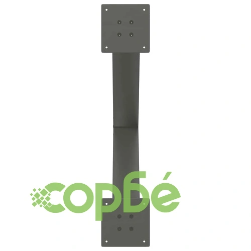 Крака за трапезна маса X-образни 2 бр 70x(72-73) см Антрацит Стомана ➤ топ цена ➤ sorbe.bg