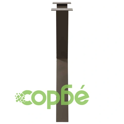 Крака за маса X-образни 3 броя естествена стомана 80x(72-73) см ➤ топ цена ➤ sorbe.bg