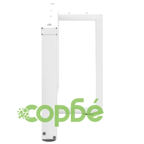 Крака за масичка за кафе тип Тройка 2 бр., бели, 70x25x(42-43) см, стомана ➤ топ цена ➤ sorbe.bg