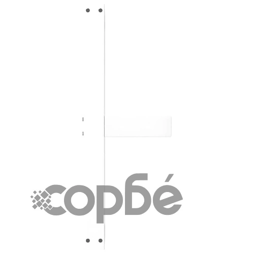 Крака за масичка за кафе тип Тройка 2 бр., бели, 70x25x(42-43) см, стомана ➤ топ цена ➤ sorbe.bg