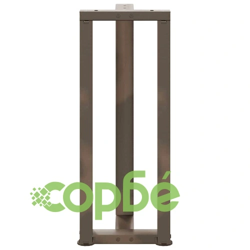 Крака за конзолна маса Т-образни 2 бр. стомана 25x28x(72-73) см ➤ топ цена ➤ sorbe.bg