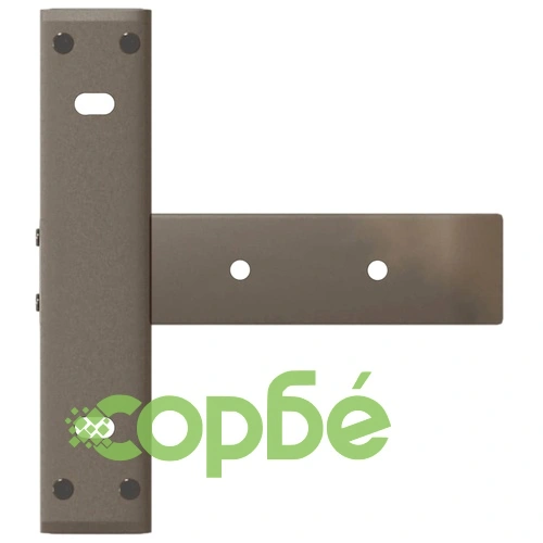 Крака за конзолна маса Т-образни 2 бр. стомана 25x28x(72-73) см ➤ топ цена ➤ sorbe.bg