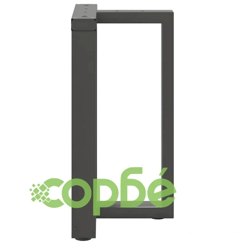 Крака за трапезна маса Т-образни 2 бр Антрацит 50x35x(72-73) см Стомана ➤ топ цена ➤ sorbe.bg