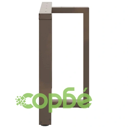 Т-образни крака за маса от стомана - комплект 2 бр, 80x35x(72-73) см ➤ топ цена ➤ sorbe.bg