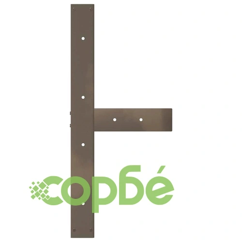 Т-образни крака за маса от стомана - комплект 2 бр, 80x35x(72-73) см ➤ топ цена ➤ sorbe.bg