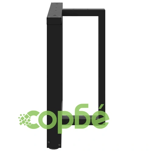 Метални крака за трапезна маса Т-образни 2 бр. черни 90x35x(72-73) см стомана ➤ топ цена ➤ sorbe.bg