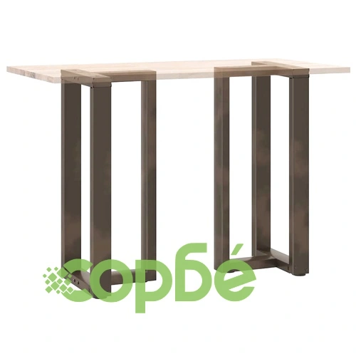 Т-образни Крака за Бар Маса - 2 бр. от Прахово Боядисана Стомана, 40x35x(90-91) см ➤ топ цена ➤ sorbe.bg