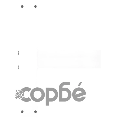 Крака за бар маса T-образни 2 бр. бели 40x35x(110-111) см стомана ➤ топ цена ➤ sorbe.bg