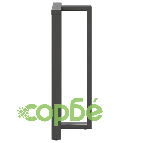 Крака за бар маса T-образни 2 бр Антрацит 60x35x(110-111) см Стомана ➤ топ цена ➤ sorbe.bg