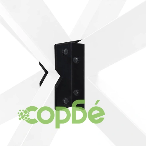 Крак за масичка за кафе паяк, бял, 98x58x(42-43) см, стомана ➤ топ цена ➤ sorbe.bg