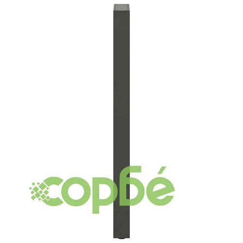 Крака за бар маса от стомана, антрацит, 2 бр., 50x110-111 см ➤ топ цена ➤ sorbe.bg