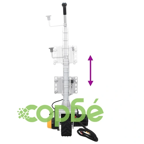 Електрически крик за ремарке с колела 12 V 550 W - Алуминий ➤ топ цена ➤ sorbe.bg