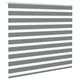 Зеброва щора тъмносива 160x150 см, полиестер, ширина на плата 155,9 см