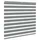 Зеброва щора тъмносива 160x150 см, полиестер, ширина на плата 155,9 см