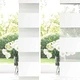 Зеброва щора бяла 155x230 см, ширина на платото 150,9 см, полиестер
