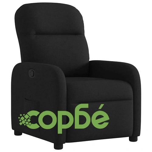 Наклоняем релакс стол с текстилна тапицерия, черен, 66x88x95 см ➤ топ цена ➤ sorbe.bg